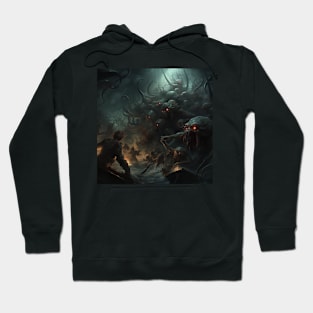 Tenacles from below Hoodie